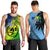 Malampa Fiji Day Men Tank Top Flags Mix Style LT7 - Polynesian Pride