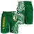 Tonga Liahona High School Men Short Simple Style LT8 Green - Polynesian Pride