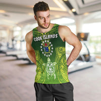 Cook Islands Men Tank Top Happy Independence Anniversary LT8 - Polynesian Pride