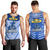 (Custom Personalised) Mate Ma'a Tonga Men Tank Top Leimatu'a Bulls Creative Style - Blue LT8 Blue - Polynesian Pride