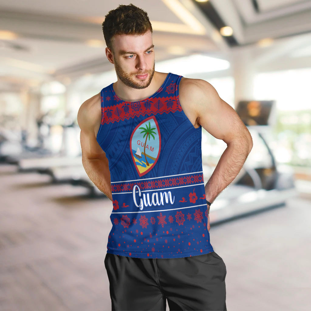 Guam Christmas Men Tank Top Simple Style LT8 - Polynesian Pride