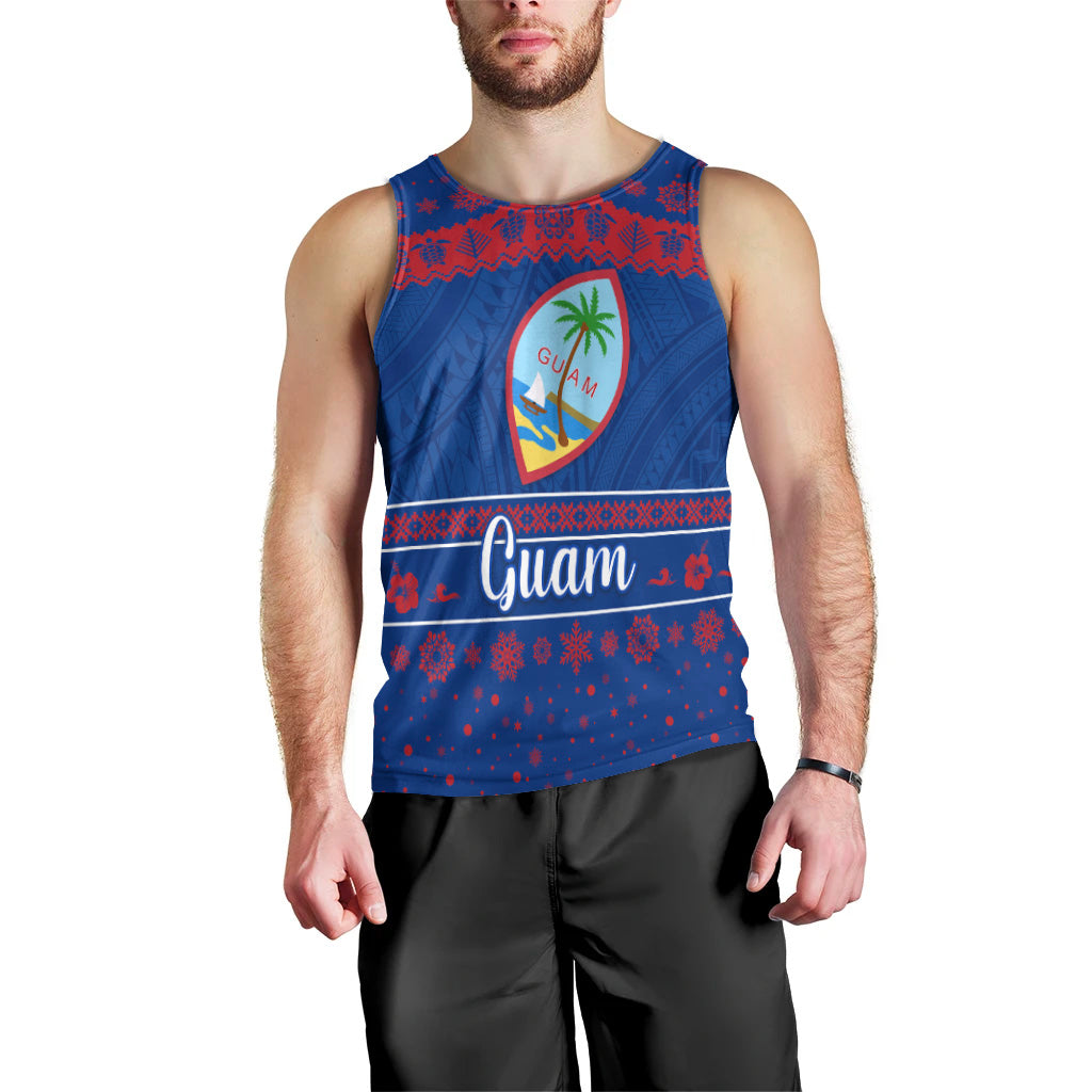Guam Christmas Men Tank Top Simple Style LT8 - Polynesian Pride