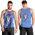 (Custom Personalised) Tonga Apifo'ou College Men's Tank Top Style LT16 Blue - Polynesian Pride