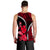 Wallis and Futuna Men Tank Top Polynesian Style Red Color LT6 - Polynesian Pride