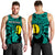 New Caledonia Men's Tank Top Turquoise Color LT6 - Polynesian Pride