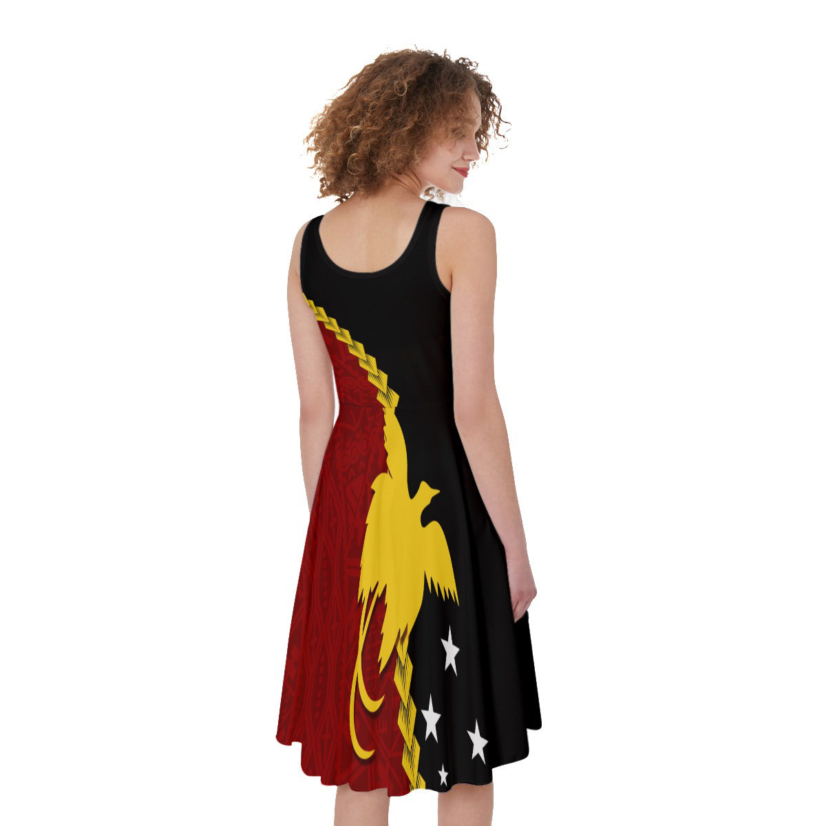 Papua New Guinea Women's Dress 49th Independence Anniversary - Motu Revareva LT7 - Polynesian Pride