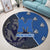 Hawaii - Moanalua High Round Carpet - AH - Polynesian Pride