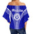 Hawaii - Moanalua High Off Shoulder Waist Wrap Top AH - Polynesian Pride