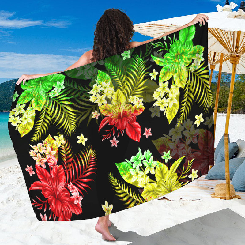 Hawaii Summer Colorful Sarong Reggage LT6 One Size Reggage - Polynesian Pride