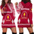 Tonga Beulah College Hoodie Dress Simple Style LT8 Maroon - Polynesian Pride