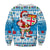 Fiji Christmas Christmas Sweatshirt Cool Santa Claus LT6 - Polynesian Pride