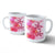 (Personalized) Hawaii Turtle Hibiscus Polynesian Mug - Pinky Style - AH Mug 11oz White - Polynesian Pride