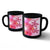 (Personalized) Hawaii Turtle Hibiscus Polynesian Mug - Pinky Style - AH Mug 11oz Black - Polynesian Pride