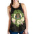 Nauru Women's Racerback Tank - Polynesian Gold Patterns Collection - Polynesian Pride