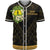 New Caledonia Baseball Shirt - Polynesian Gold Patterns Collection Unisex Black - Polynesian Pride