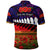 New Zealand Maori ANZAC Polo Shirt Poppy Vibes Purple LT8 - Polynesian Pride