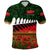 Custom New Zealand Maori ANZAC Polo Shirt Poppy Vibes Green LT8 Green - Polynesian Pride