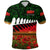 New Zealand Maori ANZAC Polo Shirt Poppy Vibes Green LT8 Green - Polynesian Pride