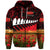 New Zealand Maori ANZAC Hoodie Poppy Vibes Red LT8 - Polynesian Pride