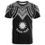 Nauru Custom T Shirt Polynesian Armor Style Black Unisex Black - Polynesian Pride