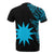 Nauru Custom T Shirt Micronesian Pattern Neon Style - Polynesian Pride