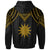 Nauru Hoodie Polynesian Armor Style Gold - Polynesian Pride