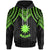 Nauru Hoodie Polynesian Armor Style Green Unisex Green - Polynesian Pride