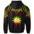 Nauru Custom Hoodie Polynesian Armor Style Reagge - Polynesian Pride