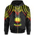 Nauru Zip up Hoodie Polynesian Armor Style Reagge Unisex Reagge - Polynesian Pride