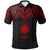 Nauru Polo Shirt Polynesian Armor Style Red Unisex Red - Polynesian Pride