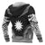 Nauru Polynesian Chief Custom Hoodie Black Version - Polynesian Pride