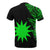 Nauru T Shirt Micronesian Pattern Green Flash Style - Polynesian Pride