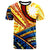 Nauru T Shirt The Twilight Of Nauru Paint Style Unisex Yellow - Polynesian Pride