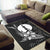 New Caledonia Area Rug - Fish With Plumeria Flowers Style - Polynesian Pride