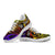 New Caledonia Custom Personalised Sneakers - Rainbow Polynesian Pattern - Polynesian Pride