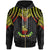 New Caledonia Custom Zip up Hoodie Polynesian Armor Style Reagge Unisex Reagge - Polynesian Pride