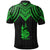 New Caledonia Polo Shirt Polynesian Armor Style Green - Polynesian Pride