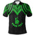 New Caledonia Custom Polo Shirt Polynesian Armor Style Green Unisex Green - Polynesian Pride