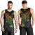 New Caledonia Custom Personalised Men's Tank Top - Reggae Turtle - Polynesian Pride