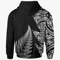 New Zealand Rugby Hoodie - Aotearoa Maori Style - Polynesian Pride
