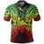 New Caledonia Polo Shirt Kanaky Coat Of Arms Map Polynesian Tattoo Reggae Unisex Reggae - Polynesian Pride