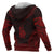 New Caledonia Polynesian Chief Custom Hoodie Red Version - Polynesian Pride