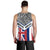 Hawaii Flag Niihau Men's Tank Top - White - Mit Style - AH - Polynesian Pride