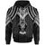 Niue Hoodie Polynesian Armor Style Black Unisex Black - Polynesian Pride