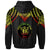 Niue Custom Hoodie Polynesian Armor Style Reagge - Polynesian Pride