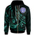 Northern Mariana Islands Zip Hoodie The Flow of The Ocean Unisex Green - Polynesian Pride