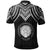 Northern Mariana Islands Polo Shirt Polynesian Armor Style Black - Polynesian Pride