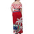 Custom Samoa Matching Dress and Hawaiian Shirt Coconut Red Style LT14 - Polynesian Pride