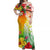 Aloha Poly Fest Matching Dress and Hawaiian Shirt Polynesian Pattern with Tropical Flowers LT14 - Polynesian Pride