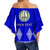 (Custom Personalised) Sia'atoutai Theological College Off Shoulder Waist Wrap Top Tonga Pattern LT13 - Polynesian Pride